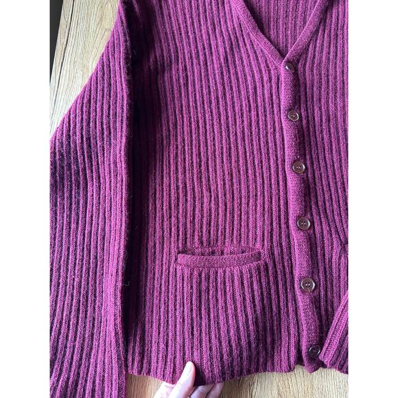 Bruce Cameron Knitwear Vtg Wool Blend Cardigan Sweater Size Large - Picture 3 of 6